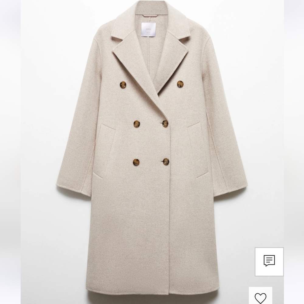 Mango Handmade Oversized Coat - Picture 5 of 6